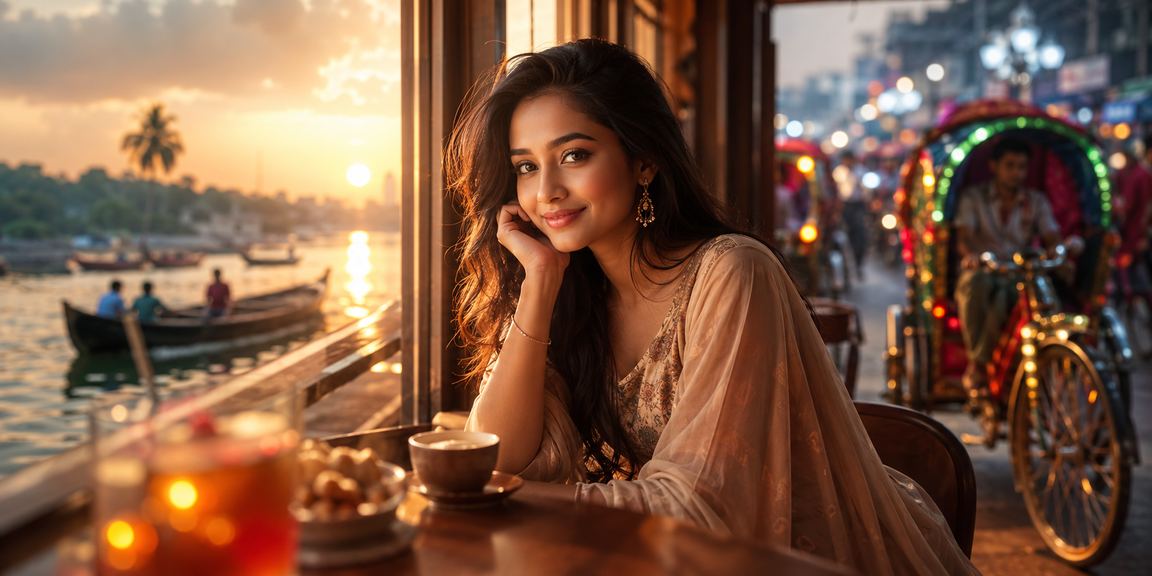 ঢাকার মোবাইল পেমেন্টে লটারি উপভোগকারী মানুষ